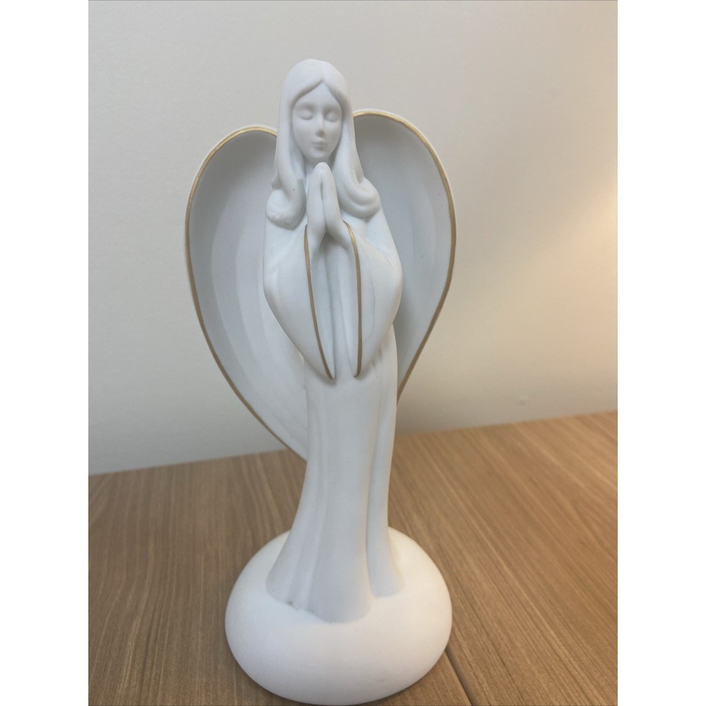 Angel of Grace‎ Keepsake Porcelain Sculpture Teleflora Grave Marker Funeral